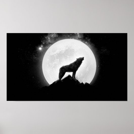 wolf poster (Devant)