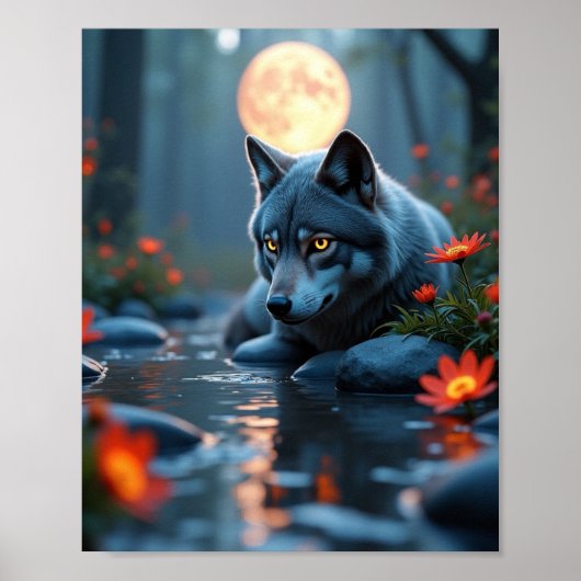 Wolf Poster (Voorkant)