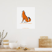 Wolf - poster (Keuken)