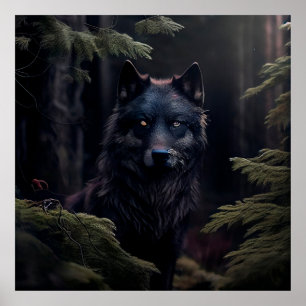 Wolf-poster Poster