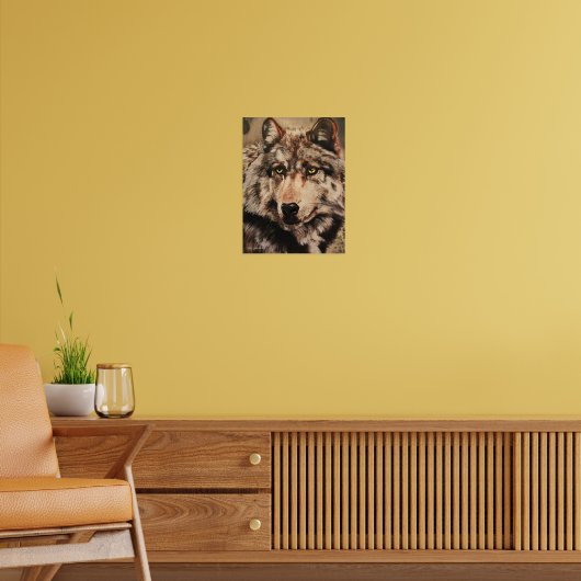 Wolf Poster Print (Woonkamer 2)