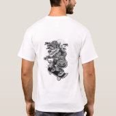 Wolf Print TShirt Design (Dos)
