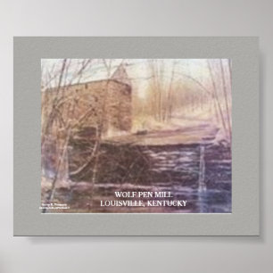 WOLF PRN MILL PRINT