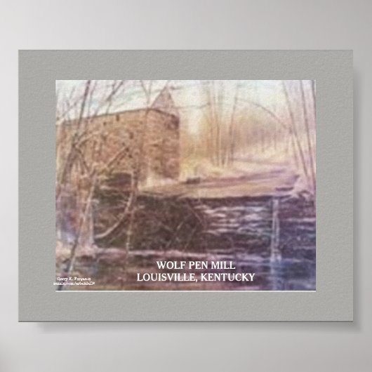 WOLF PRN MILL PRINT (Voorkant)