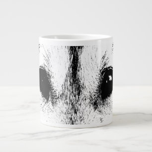 Wolf Pup Coffee Mok Wild Dog Jumbo Cups Sled Dog