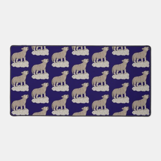 Wolf Pup Howling (Recto)