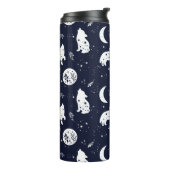 Wolf Pup Howling Thermosbeker (Gedraaid links)