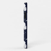 Wolf Pup hurling au coque iphone de la Lune (Dos/Droite)