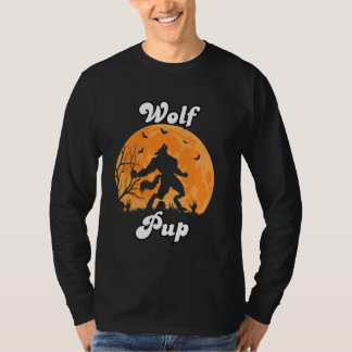 Wolf Pup Matching Tribe Wolven Maan Kinder Baby Sh T-shirt