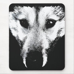 Wolf Pup Mousepad Gifts Malamute Husky Dogs Muismat