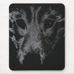 Wolf Pup Mousepad Gifts Malamute Wolf Dogs Muismat