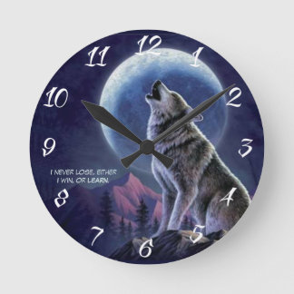 WOLF QUOTE RONDE KLOK