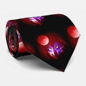 Wolf & Red Moon stropdas (Opgerold)