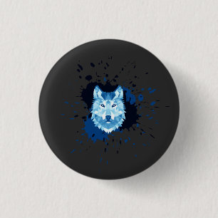 Wolf Ronde Button 3,2 Cm