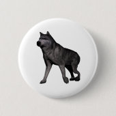 Wolf Ronde Button 5,7 Cm (Voorkant)