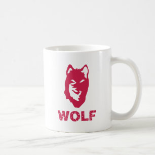 Wolf (rood) koffiemok