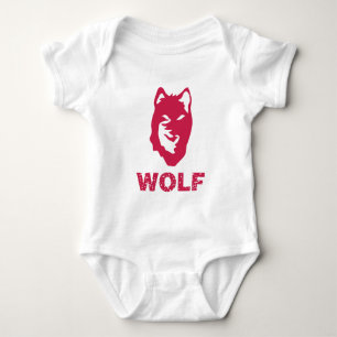 Wolf (rood) romper