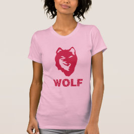 Wolf (rood) t-shirt