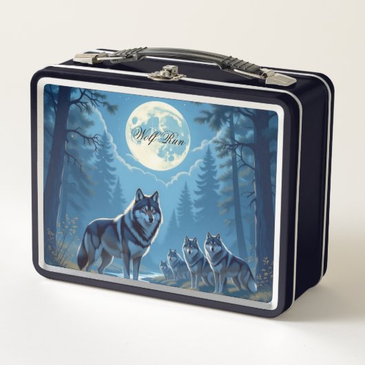 Wolf Run lunchbox (Voorkant)