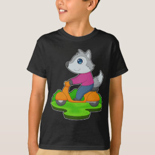 Wolf Scooter T-shirt
