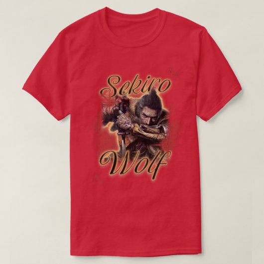 Wolf Sekiro  Airbrush T-shirt (Design voorkant)
