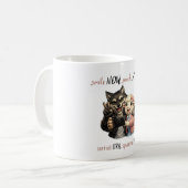 Wolf & Sheep Selfie Mug (Devant gauche)