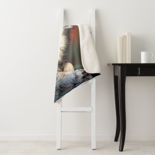 Wolf Sherpa Deken (In situ)