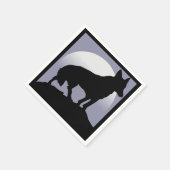 WOLF SILHOUETTE SERVET (Hoek)