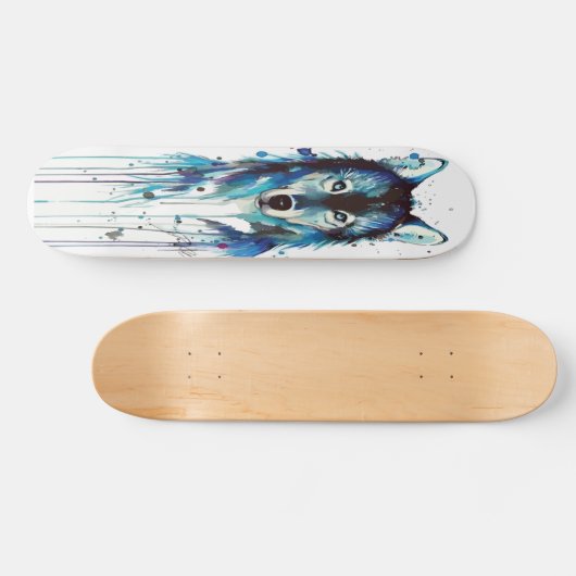 Wolf Skateboard (Horizontaal)