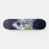 Wolf Skateboard - Dark Wolf Skateboard (Horizontaal)