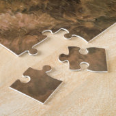 Wolf Sketch Jigzaag Puzzle Legpuzzel (Zijkant)