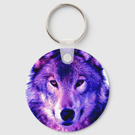Wolf Sleutelhanger (Voorkant)