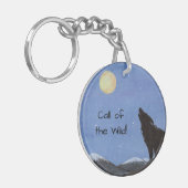 Wolf Sleutelhanger (Voorkant Links)