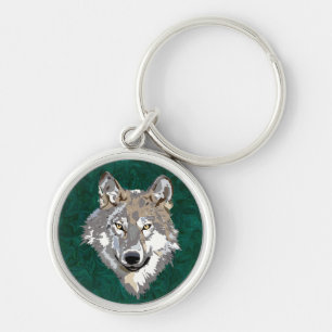 wolf sleutelhanger