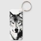 Wolf Sleutelhanger (Achterkant)