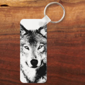 Wolf Sleutelhanger (Achterkant)