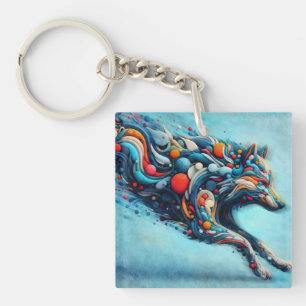 Wolf Sleutelhanger