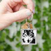 Wolf Sleutelhanger (Hand)