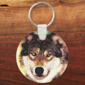 Wolf Sleutelhanger (Voorkant)