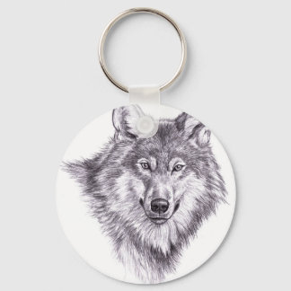 wolf sleutelhanger
