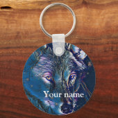 Wolf-sleutelhanger Sleutelhanger (Voorkant)