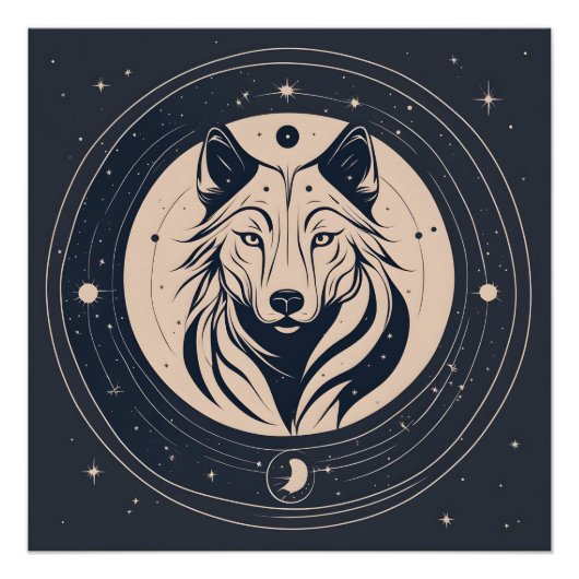 Wolf Spirit Perfect Poster (Voorkant)