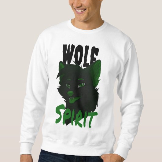 Wolf spirit trui (Voorkant)