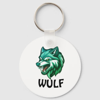 Wolf Spirit | Wild & onverschrokken dier-thema Key Sleutelhanger