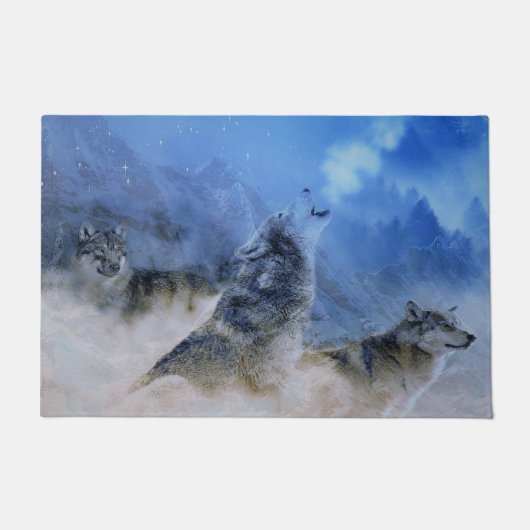 Wolf Spirits Deurmat (Voorkant)