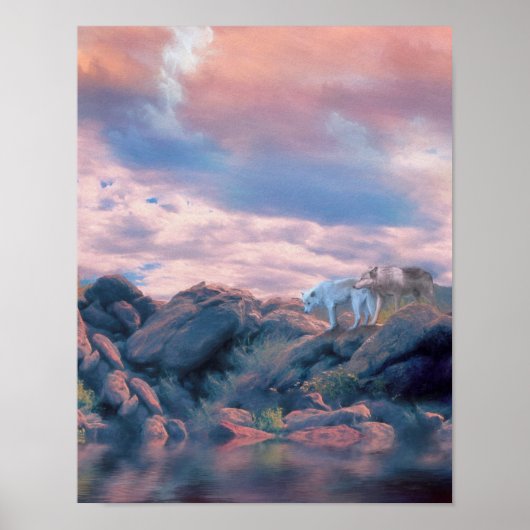 Wolf Spring Break Poster (Voorkant)