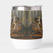 wolf stemless thermal wine tumbler style 1 (Gauche)