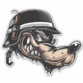 Wolf Sticker (Voorkant)