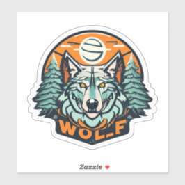 Wolf Stickers drukken je innerlijke Wolf Spirit ui
