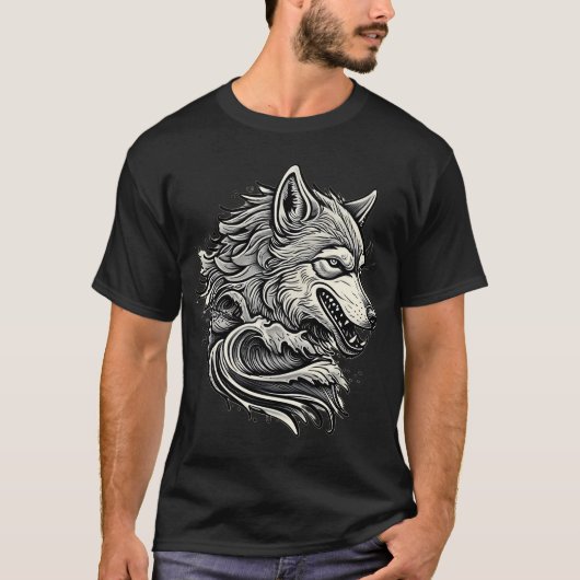 Wolf T-shirt (Voorkant)